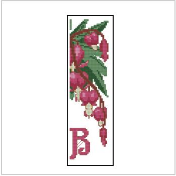 Схема вышивки крестом "Bookmark B"