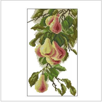 Схема вышивки крестом "Beyond The Garden Gate Pears"
