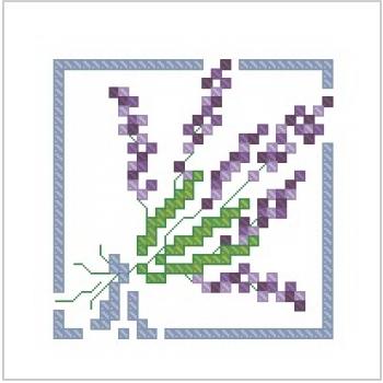 Схема вышивки крестом "Lavender Mini"