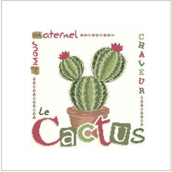 Схема вышивки крестом "Le Cactus"