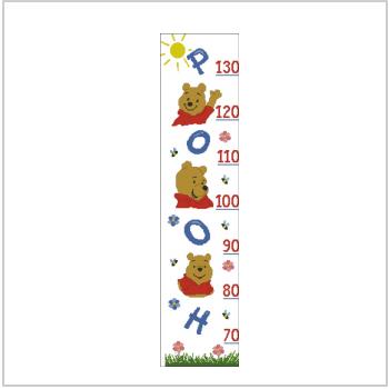 Схема вышивки крестом "Pooh Hight Chart"