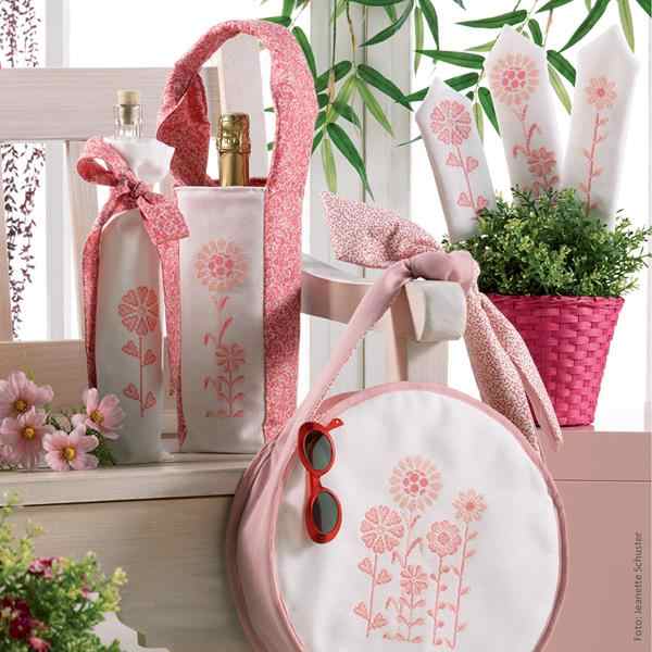 Схема вышивки крестом "Rosa Blümchen"